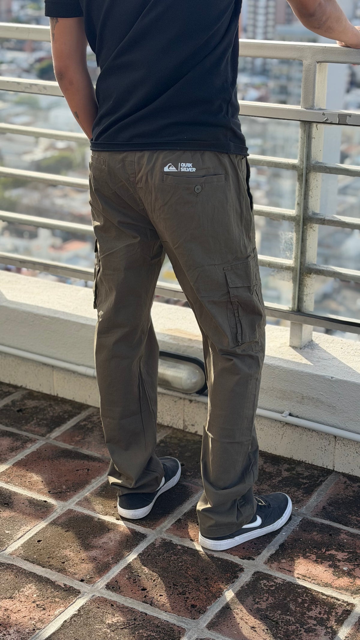 Streetwear Cargo Pants in Slate