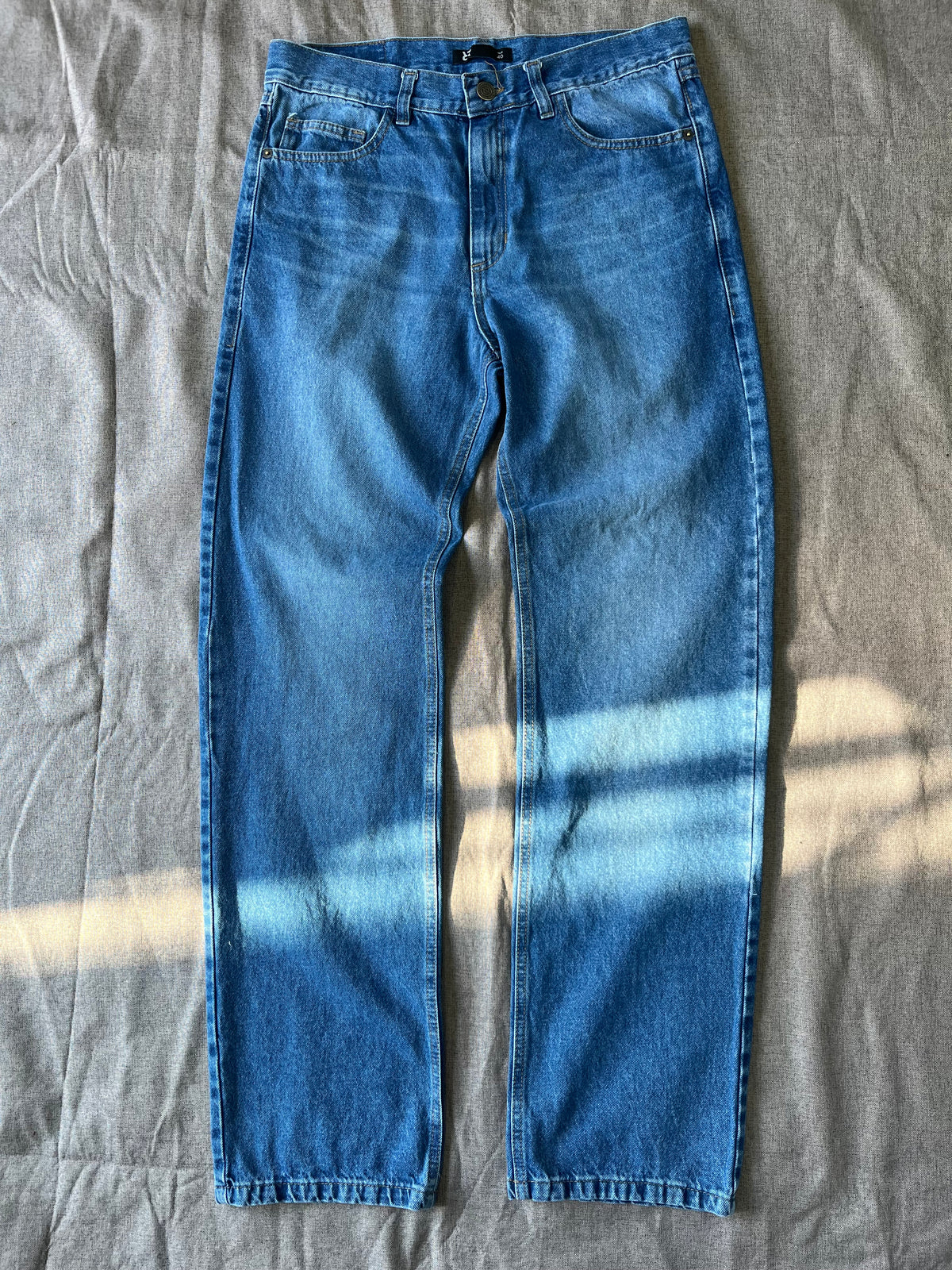 Jean clásico azul