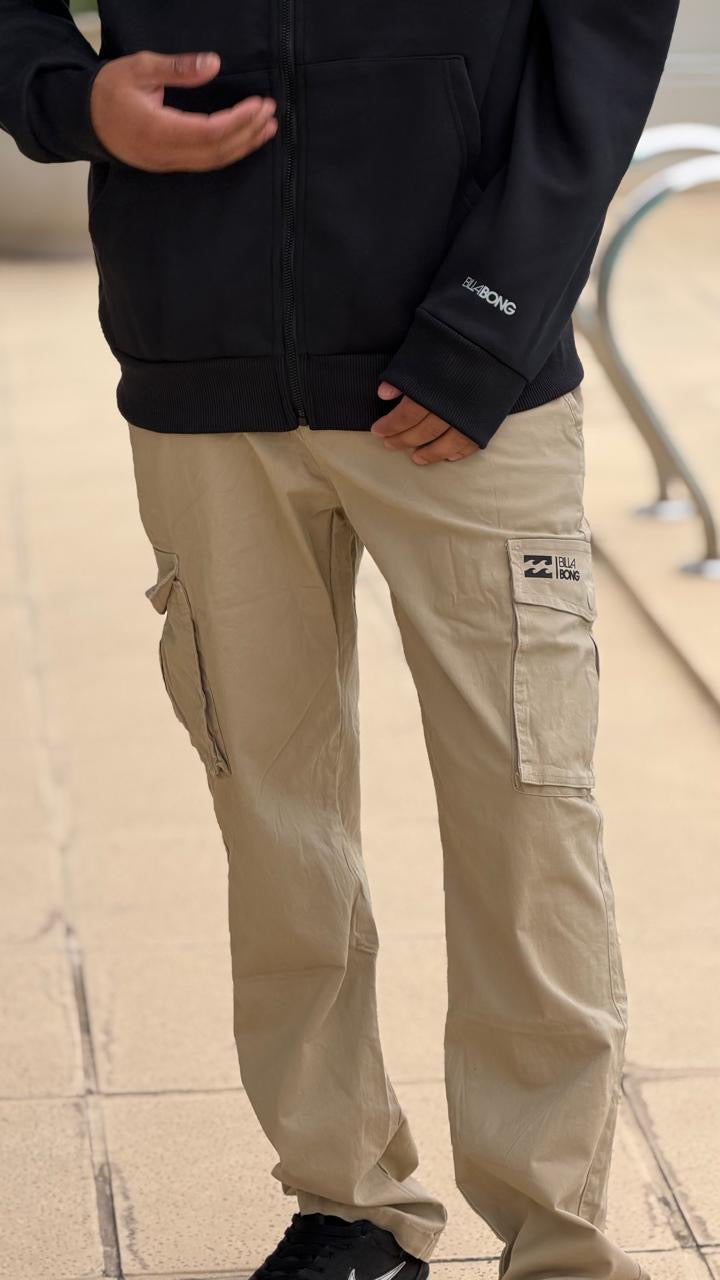 Pantalón cargo estampado (importado)